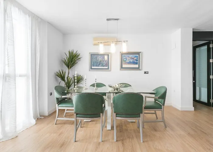 Moderno Calle Larios Apartmán *